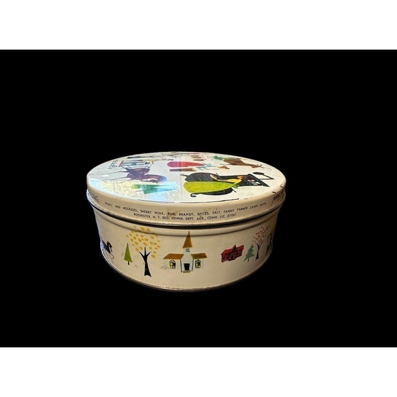 Vintage Fanny Farmer fruitcake tin - Picture 3 of 7